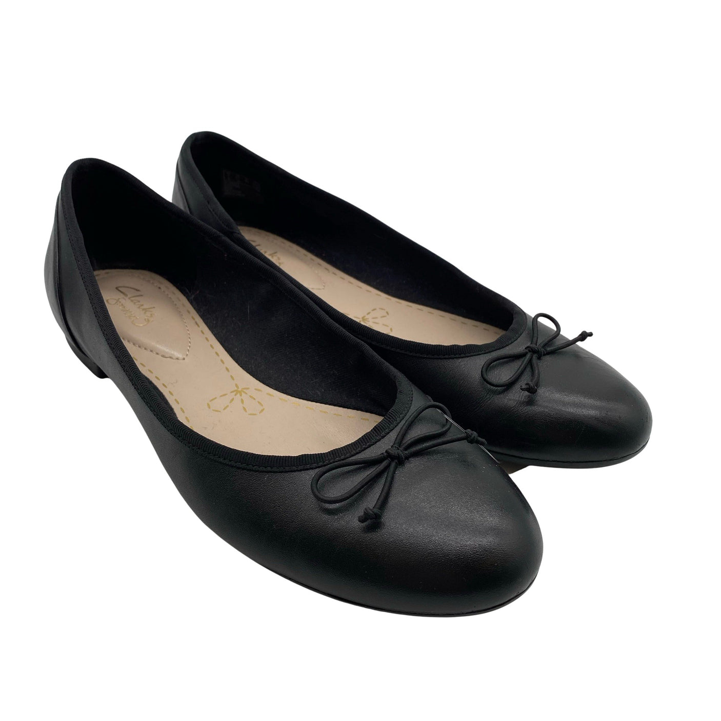 Unisex Clarks - Ballerinas, size 41 - Black (2)