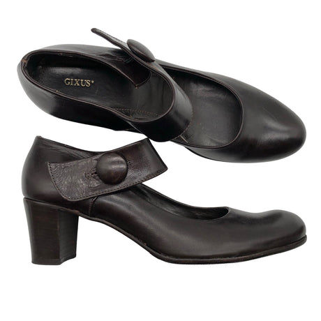 Unisex Gixus - High heels, size 41 - Brown ()