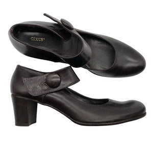 Unisex Gixus - High heels, size 41 - Brown (1)
