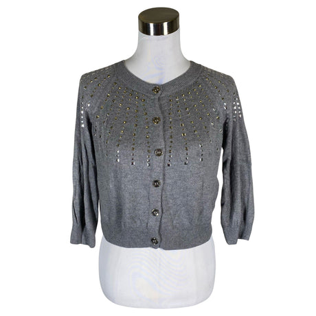 Unisex Selected - Cardigan, size 40 - Gray ()