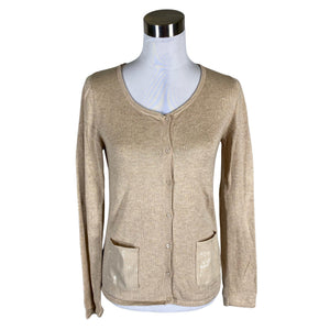 Unisex Tom Tailor - Cardigan, size 38 - Beige (1)