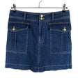 Unisex Part two - Denim skirt, size 38 - Blue ()