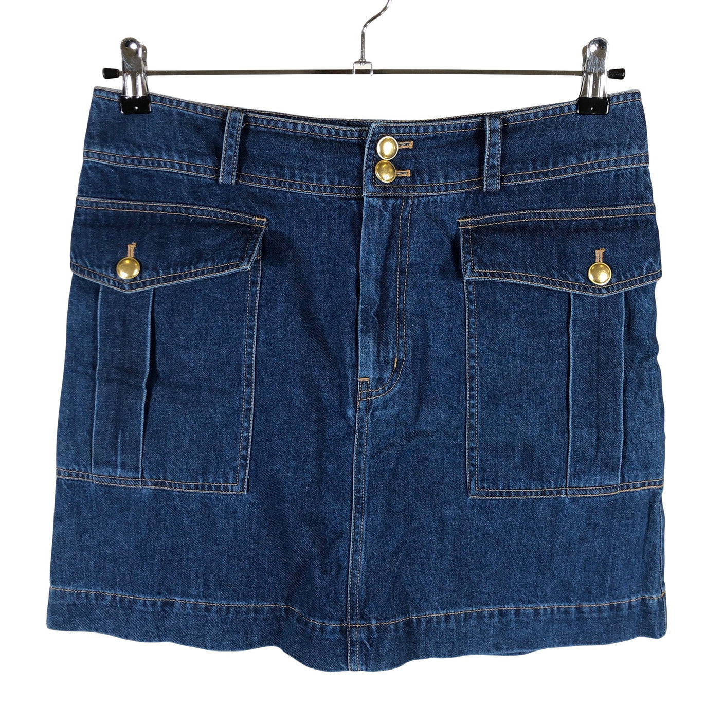 Unisex Part two - Denim skirt, size 38 - Blue (1)