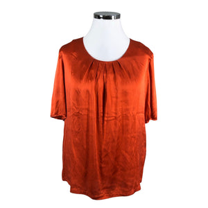 Unisex Andiata - Short-sleeved blouse, size 44 - Orange (1)