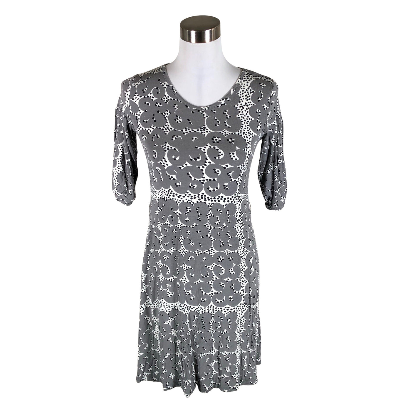 Unisex Marimekko - Tricot dress, size 34 - Gray (1)