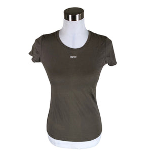 Unisex Esprit - T-shirt, size 34 - Brown (1)