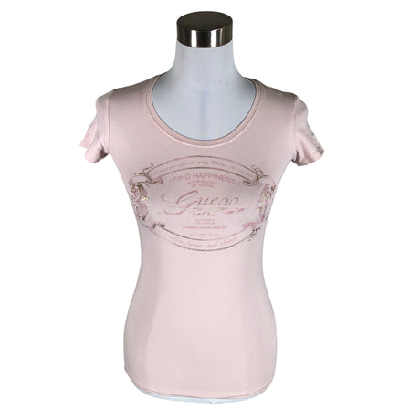 Unisex Guess - T-shirt, size 36 - Light pink ()