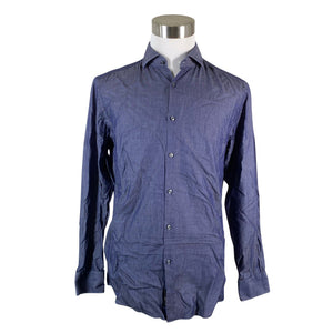 Unisex Hugo Boss - Collared shirt, size L - Blue (1)
