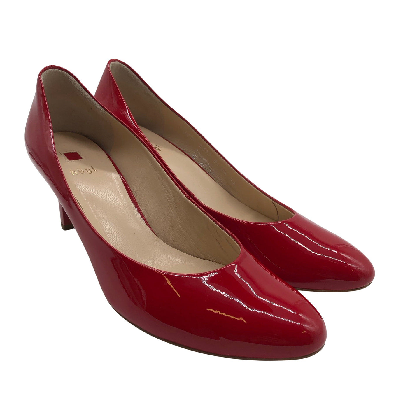 Unisex Högl - High heels, size 41 - Red (2)