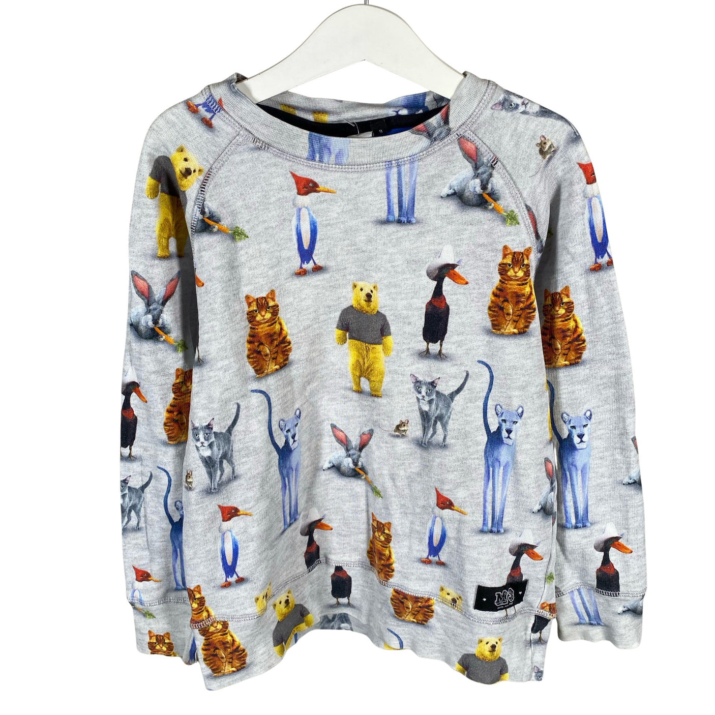 Unisex Molo Kids - Sweatshirt, size 128 - 134 - Gray (1)