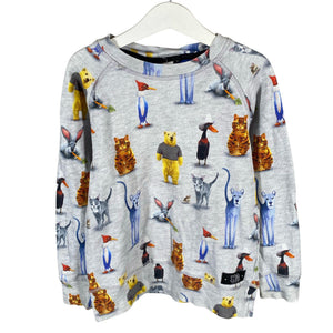 Unisex Molo Kids - Sweatshirt, size 128 - 134 - Gray (1)