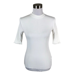 Unisex Selected - T-shirt, size 36 - Natural white (1)