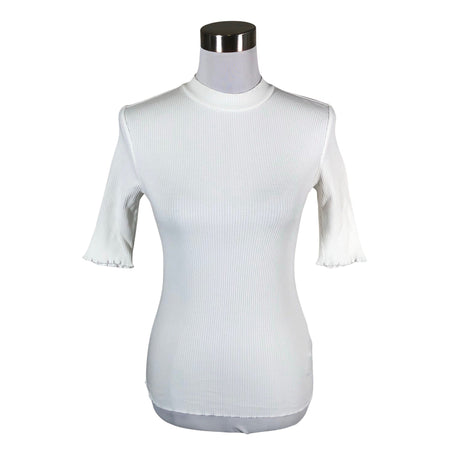 Unisex Selected - T-shirt, size 36 - Natural white ()