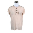 Unisex Ottod'Ame - Short-sleeved blouse, size 38 - Light pink ()