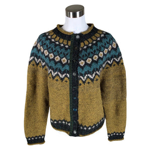 Unisex Handmade - Cardigan, size 40 - Brown (1)