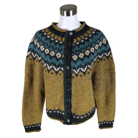 Unisex Handmade - Cardigan, size 40 - Brown ()