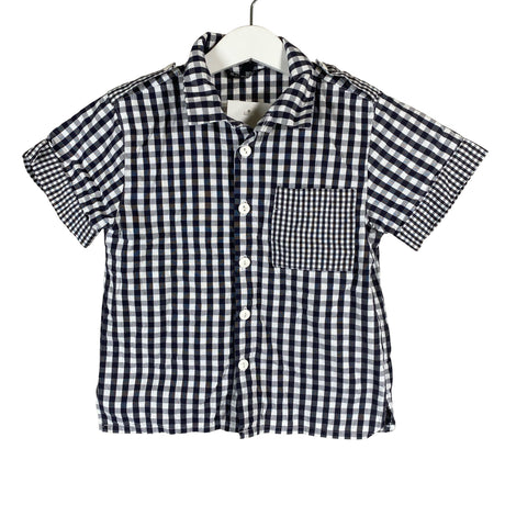 Unisex Marimekko - Collared shirt, size 104 - 110 - Gray ()