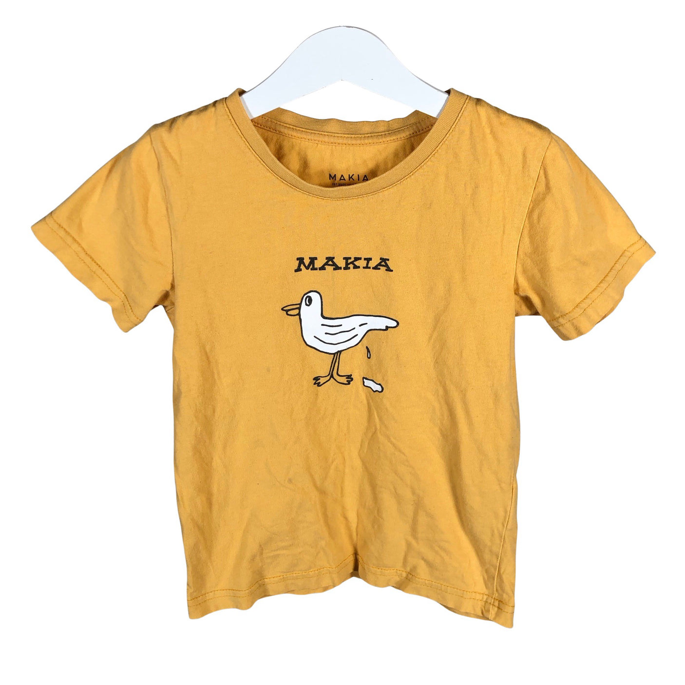 Unisex Makia - T-shirt, size 98 - 104 - Orange (1)
