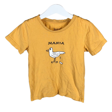 Unisex Makia - T-shirt, size 98 - 104 - Orange ()