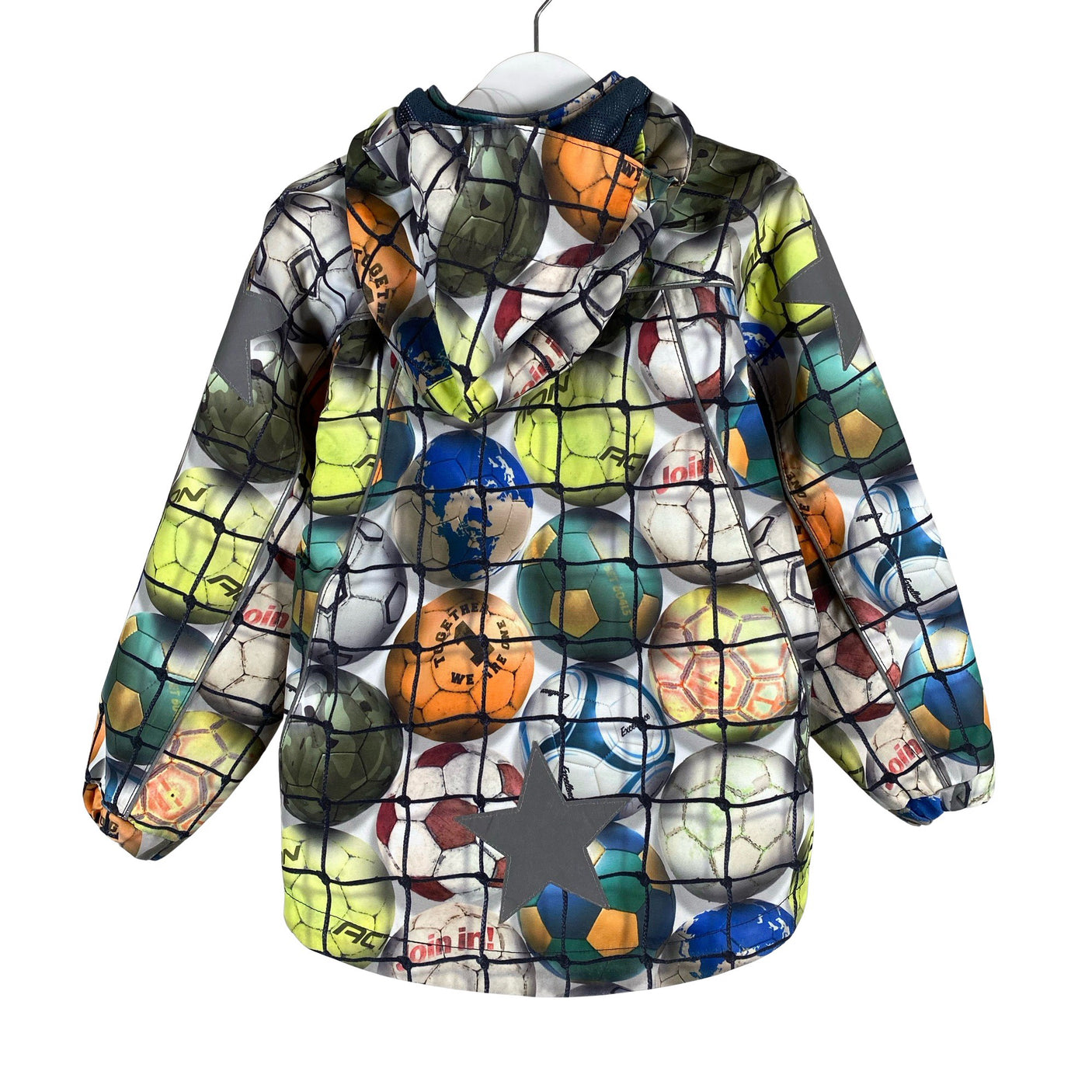 Unisex Molo Kids - Outdoor jacket, size 104 - 110 - Gray (2)