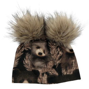 Unisex Handmade - Lightweight beanie, size 50 - 52 cm - Brown (1)