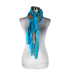 Unisex Your Face - Scarf, size Maxi - Blue (1)