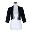 Unisex Ril's - Knit bolero jacket, size 38 - Black ()