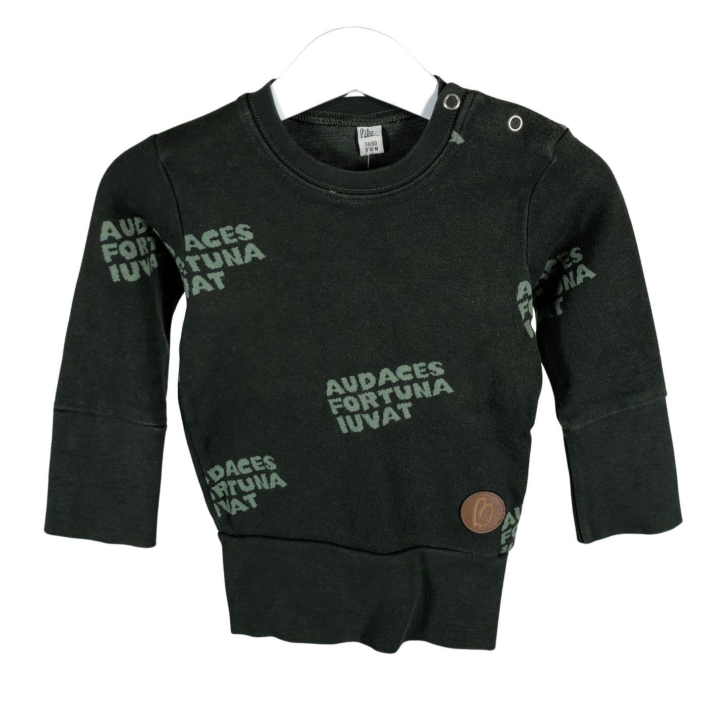 Unisex Blaa - Sweatshirt, size 74 - 80 - Green (1)