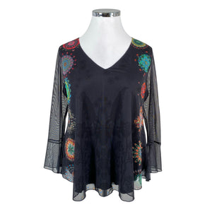 Unisex Desigual - Blouse, size 42 - Black (1)