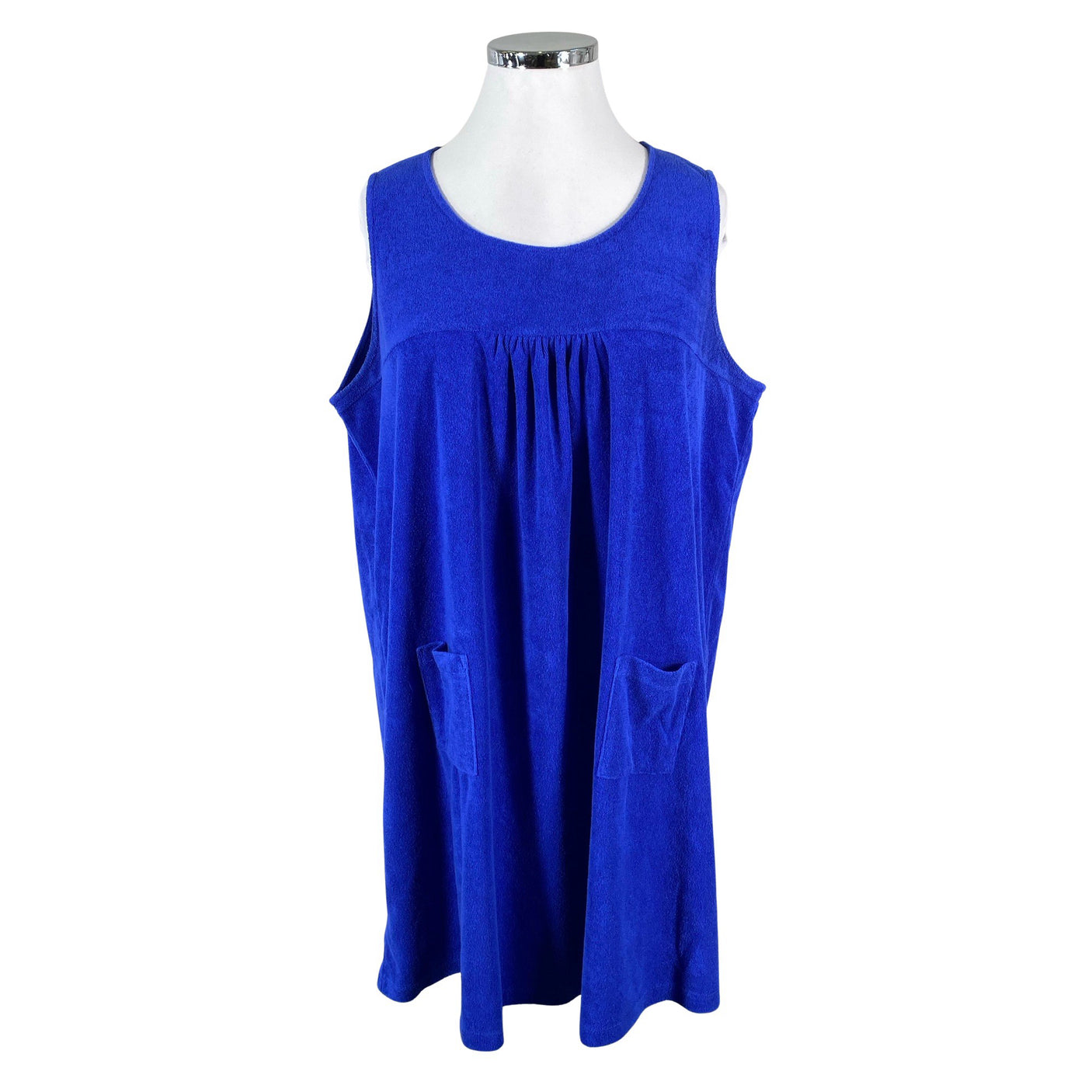 Unisex Ulla Popken - Sweatshirt dress, size 50 - Blue (1)