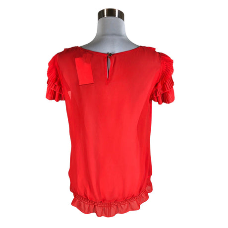 Unisex Ted Baker - Short-sleeved blouse, size 40 - Red (2)
