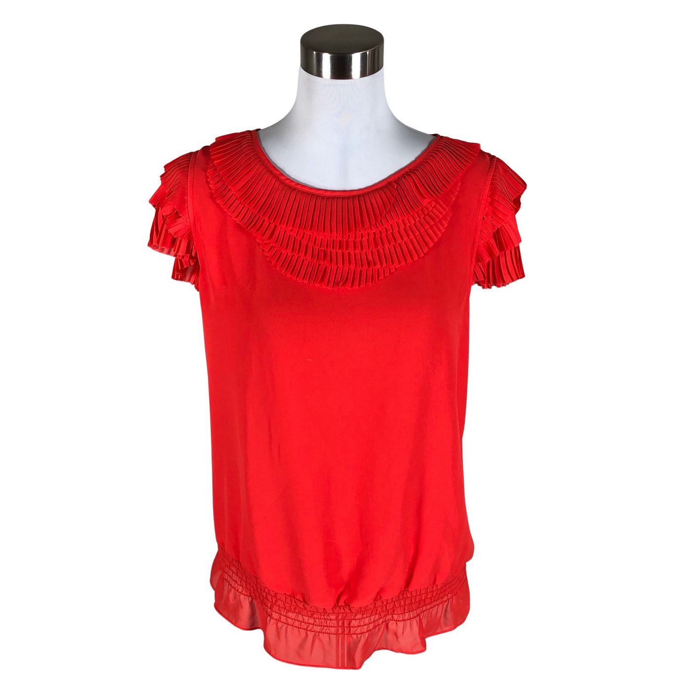 Unisex Ted Baker - Short-sleeved blouse, size 40 - Red (1)