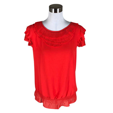 Unisex Ted Baker - Short-sleeved blouse, size 40 - Red ()