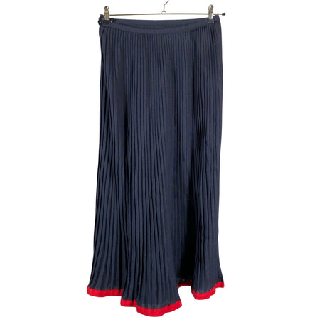 Unisex Handmade - Pleated skirt, size 38 - Red ()