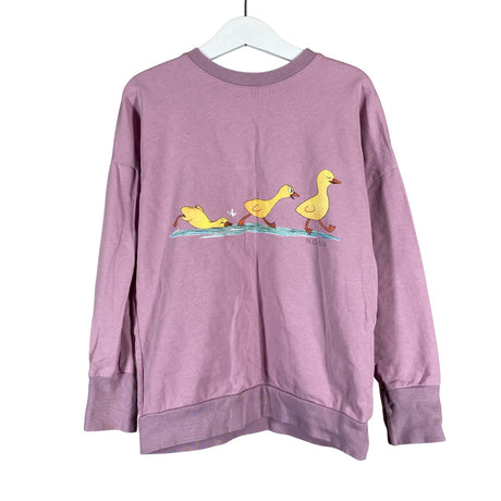 Unisex NOSH - Sweatshirt, size 122 - 128 - Violet ()