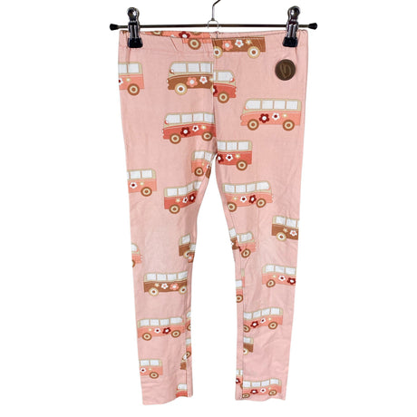 Unisex Blaa - Leggings, size 122 - 128 - Light pink ()