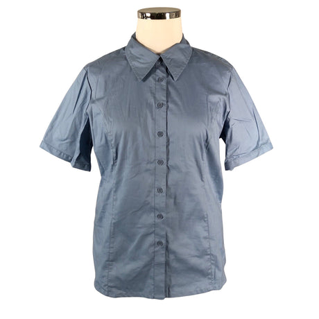 Unisex Boco a Boco - Short-sleeved blouse, size 38 - Light blue ()