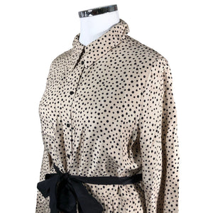 Unisex Gerry Weber - Schiffon dress, size 42 - Beige (2)