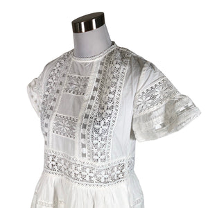 Unisex By Malina - Dress, size 36 - White (3)