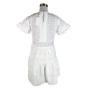 Unisex By Malina - Dress, size 36 - White (2)