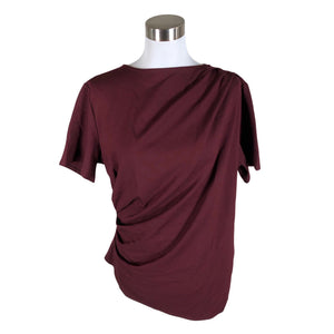 Unisex &Other Stories - T-shirt, size 40 - Wine red (1)