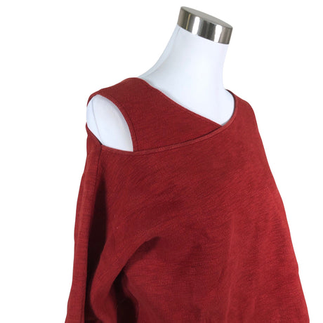 Unisex COS - Sweatshirt, size 38 - Wine red (2)