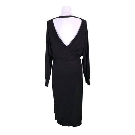 Unisex Lindex - Knit dress, size 40 - Black (2)
