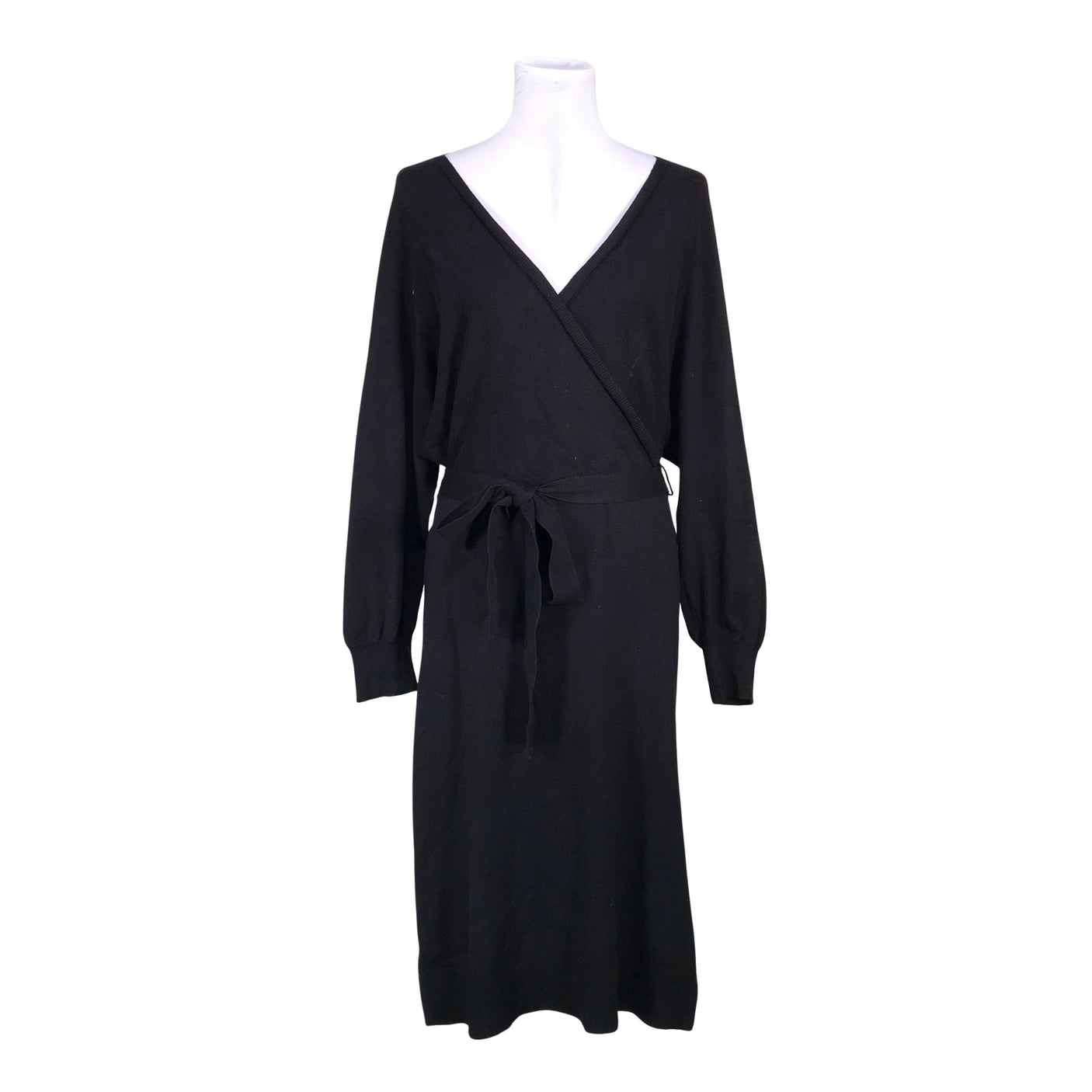 Unisex Lindex - Knit dress, size 40 - Black (1)