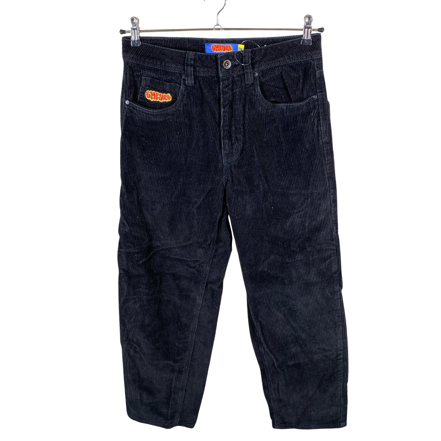 Unisex Blue Tomato - Velvet pants, size W28 - Black (1)