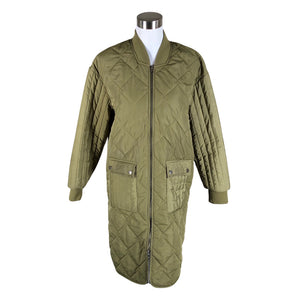 Unisex Nümph - Quilted jacket, size 36 - Green (1)