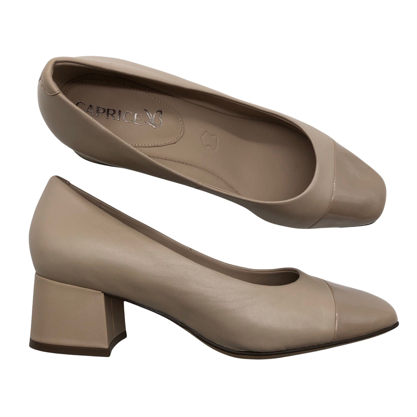 Unisex Caprice - High heels, size 38 - Beige (1)
