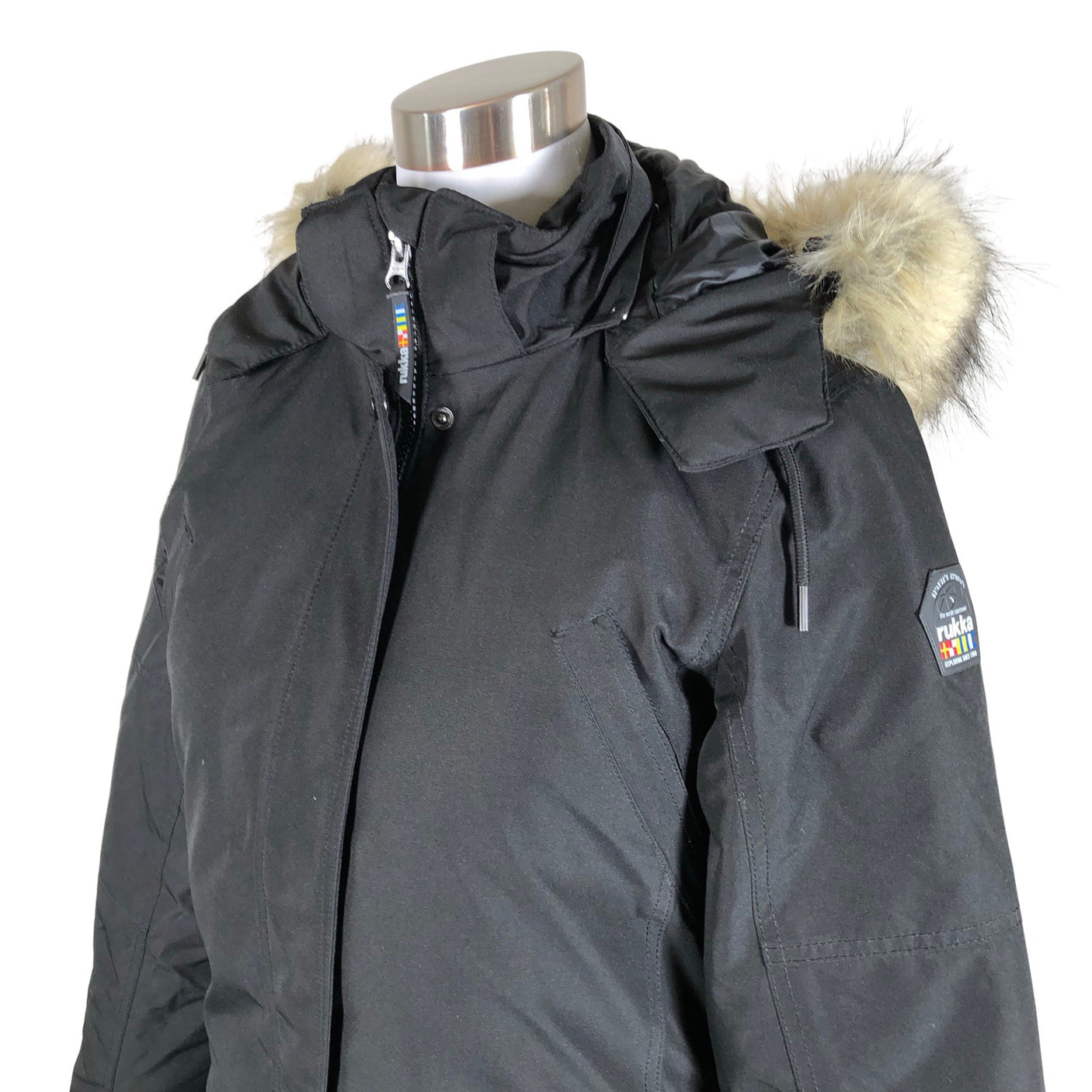 Unisex Rukka - Down jacket, size 36 - Black (3)
