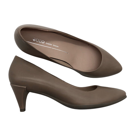 Unisex Ecco - High heels, size 39 - Beige ()