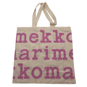 Unisex Marimekko - Shopping bag, size Maxi - Light pink (1)